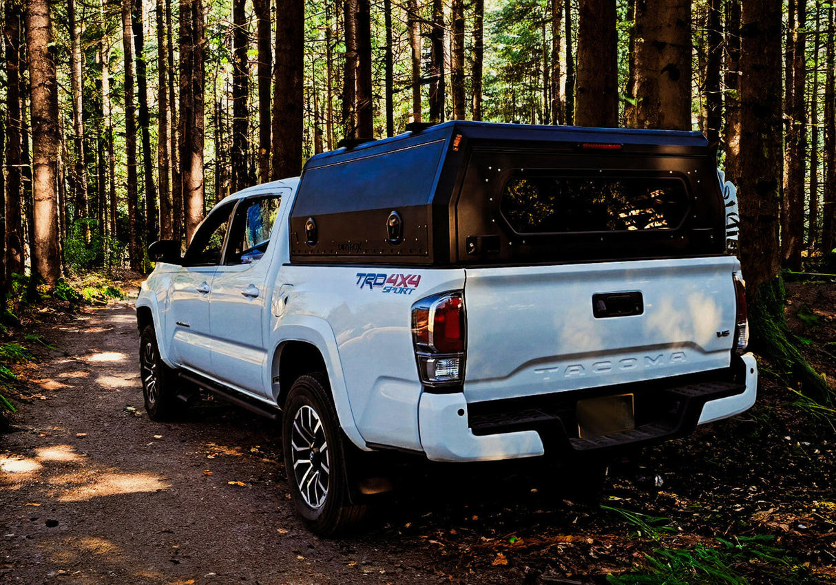 Full Wing Truck Cap Topper & Overland Camper Shell for Work, Camping & Off-Road | Dirtbox Overland