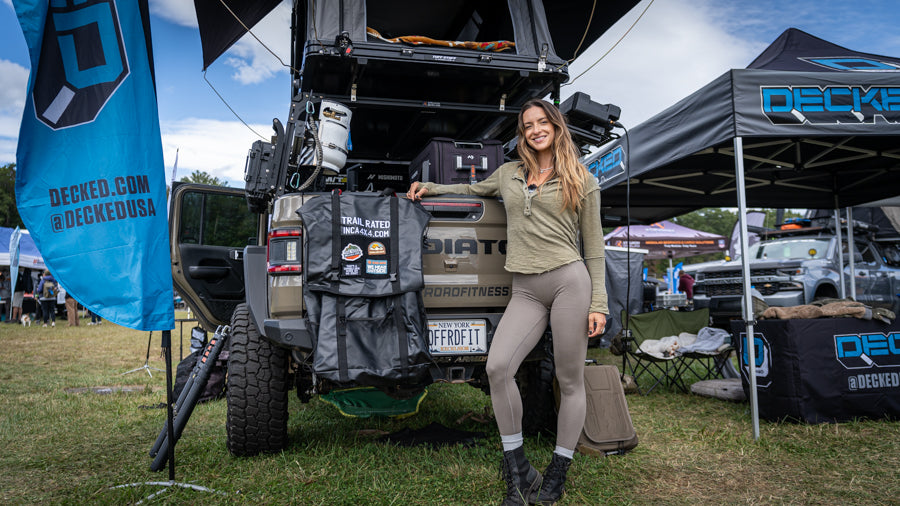 Spare tire tailgate trash utility bag