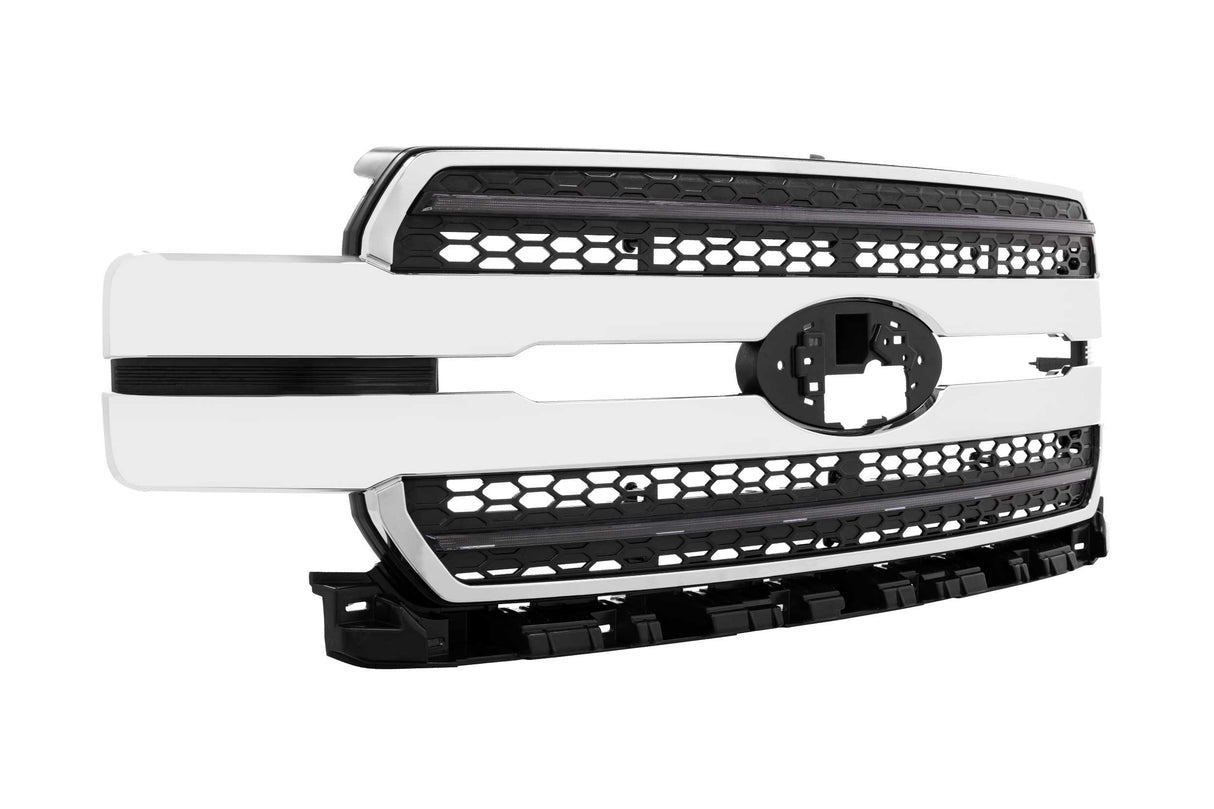 XBG LED Grille: Ford F-150 (18-20 / Chrome / White DRL)