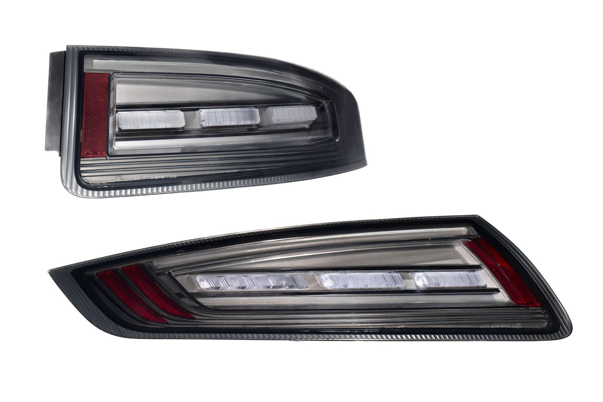 XB LED Tail Lights: Porsche 997.1 (05-08 / Smoked Lens / Set)