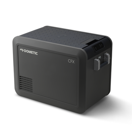Dometic CFX5 45 45L portable 12V electric cooler fridge freezer for overlanding camping and RV use