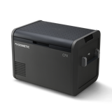 Dometic CFX5 55IM 55L portable 12V fridge freezer with built-in ice maker for overlanding camping and RV use