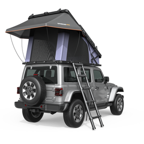 OPENROAD PeakRoof LT V2 Aluminum Hard Shell Roof Top Tent – 4 Season for truck SUV Jeep overland camping