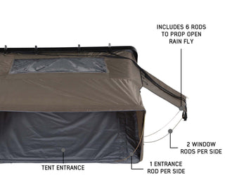 Bushveld II Hard Shell Roof Top Tent | OVERLAND VEHICLE SYSTEMS