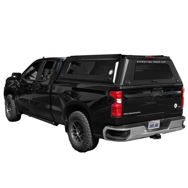 OVS Expedition PRO+ truck cap for 2019-2027 Chevy Silverado/GMC Sierra 1500 truck bed - free installation Metro Atlanta