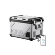 ICECO APL55 55L silver dual zone 12V portable fridge freezer for overlanding camping truck RV