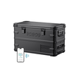 ICECO APL35 dual zone aluminum 12V portable fridge freezer black for overlanding camping RV and truck builds
