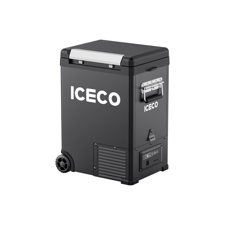 ICECO IPT20 pickup truck 12V portable freezer 18.3L black overland fridge