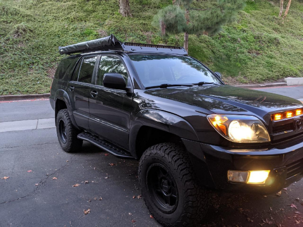 2003-2009 TOYOTA 4RUNNER STEP EDITION BOLT ON ROCK SLIDERS