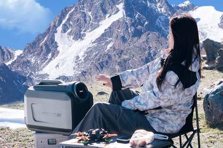 Cybertake S2 Pro portable air conditioner heater for overland camping rooftop tents vans and RVs