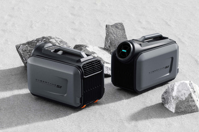 Cybertake S2 Pro portable air conditioner heater for overland camping rooftop tents vans and RVs