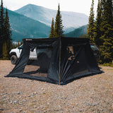 OPENROAD 270 Free Standing Awning for Camping Canada Market openroad4wd.com Driver Awning with Sidewalls