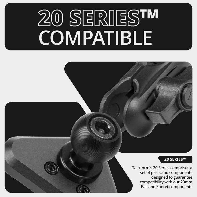 ‘15-‘20 Ford F-150, ‘17-‘22 Super Duty, ‘18-‘21 Expedition LINK™ Vent Mount Bracket With 20LITE Phone Holder | (See Compatibility Info For Year/Trim Details) | Choose Your Arm Length