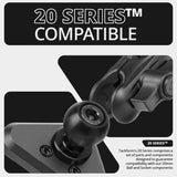 ‘15-‘20 Ford F-150, ‘17-‘22 Super Duty, ‘18-‘21 Expedition LINK™ Vent Mount Bracket With 20LITE Phone Holder | (See Compatibility Info For Year/Trim Details) | Choose Your Arm Length