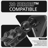 2021+ Ford F-150/Raptor & 2023+ Super Duty LINK™ Vent Mount Bracket With 20LITE Phone Holder | Choose Your Arm Length