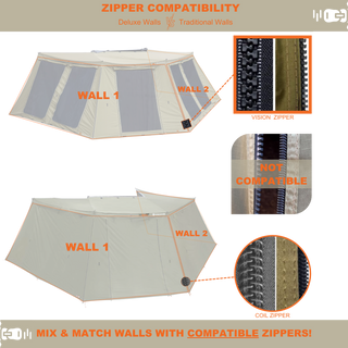 270° PEREGRINE LEFT 2.0 DELUXE AWNING WALL 2 | 23ZERO