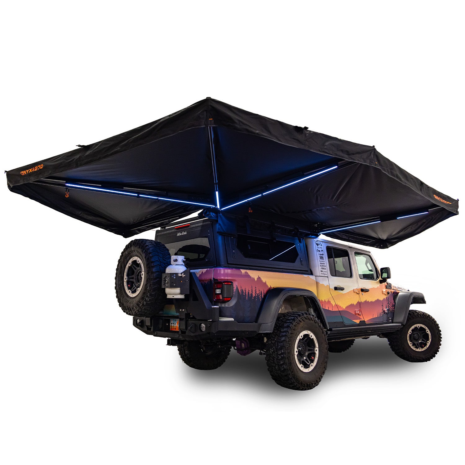 Onyx 270 Awning - 6 Arm Right + Bracket Kit 2