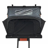 23ZERO Onyx Triple X 1450 rooftop tent open front view with ladder for truck camping