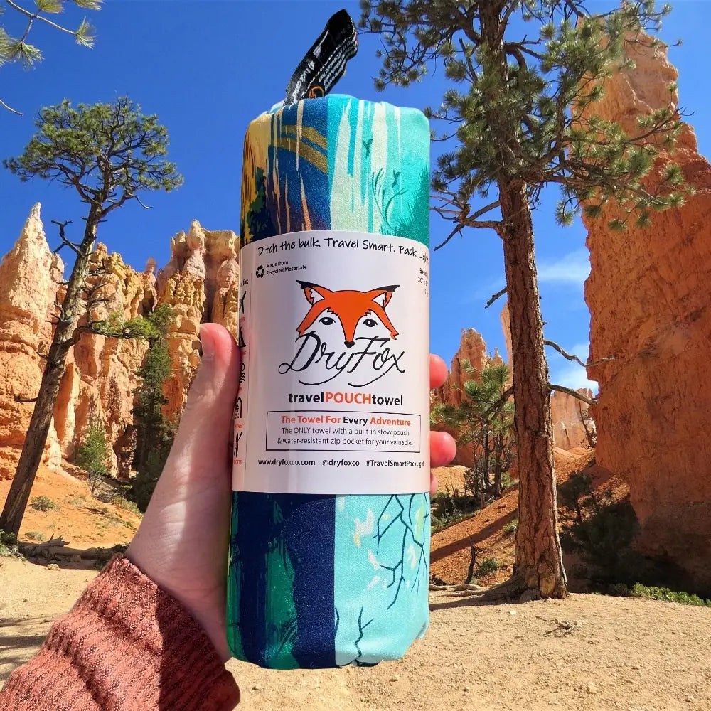 Adventure Towel Beach Size L with Pouch- Explore