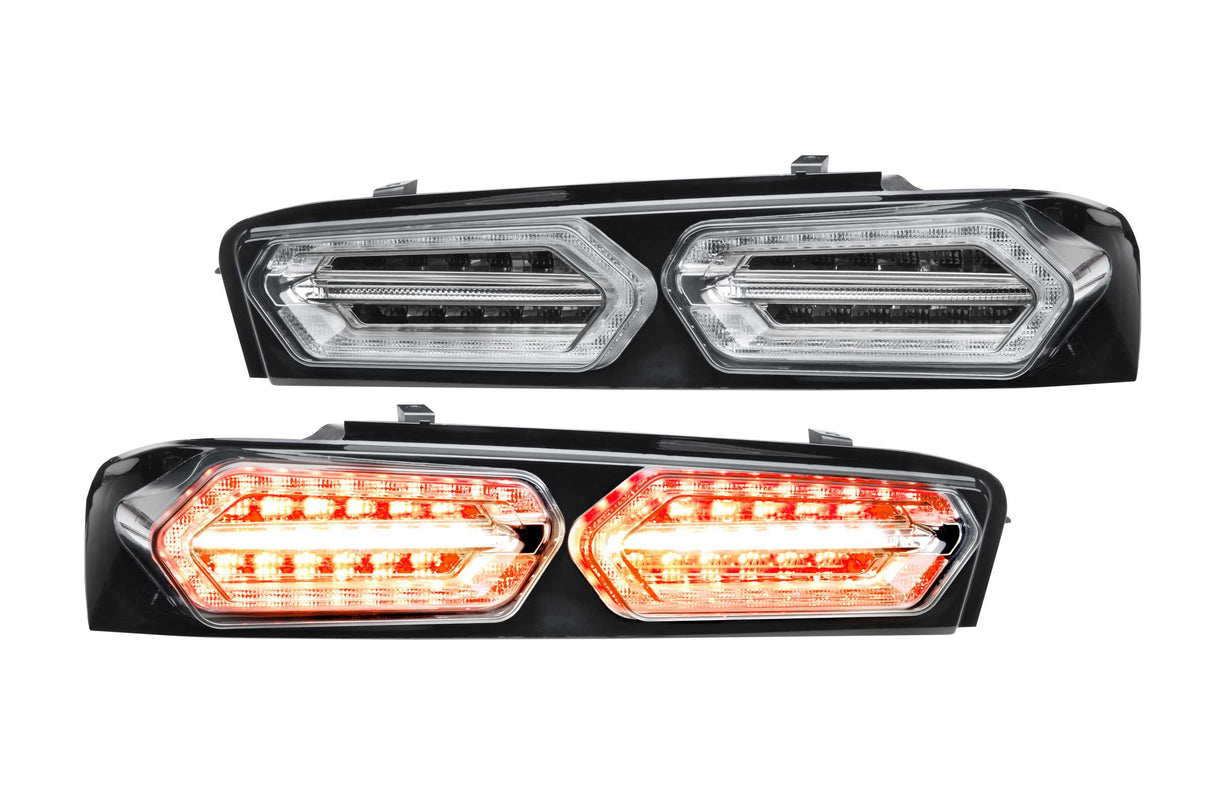 XB LED Tail Lights: Chevrolet Camaro (16-18 / Smoked Lens Facelift / Set)