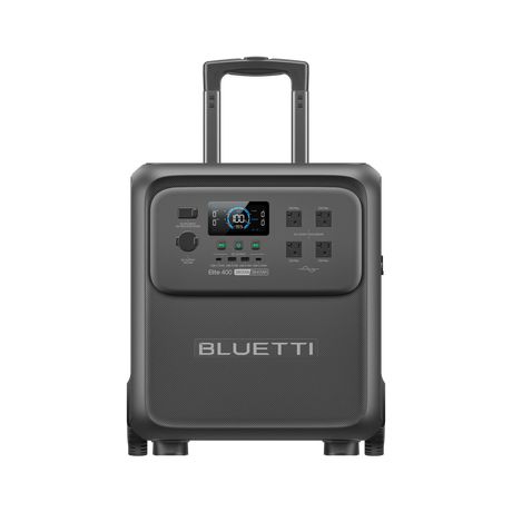 BLUETTI Elite 400 portable power station for overlanding camping truck camper van RV off-grid power