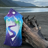 Adventure Towel Beach Size L with Pouch- Wind