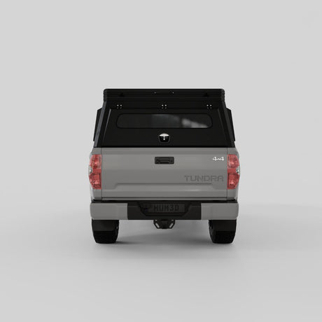 Side view of Inca4x4 pop-up camper on second-generation Toyota Tundra