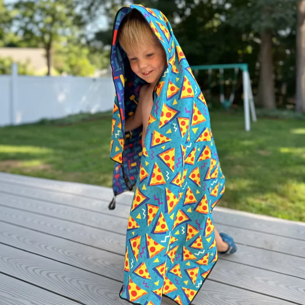 Adventure Towel Beach Size L with Pouch- Party