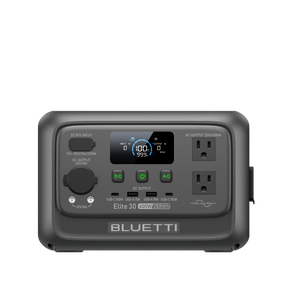 BLUETTI Elite 30 V2 portable power station for overlanding camping truck camper van RV off-grid power
