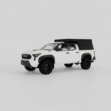 Inca4x4 Tacoma aluminum camper front side view with roof closed