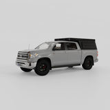 Rear view of Inca4x4 aluminum Tundra overland camper