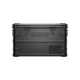 APL35 Dual Zone Aluminum Black Fridge | ICECO | 35 LT