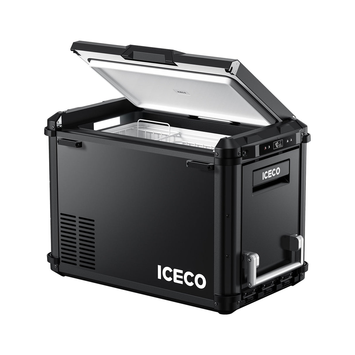 VL45Plus Single Zone 3-Way Access Portable Freezer - Black | ICECO