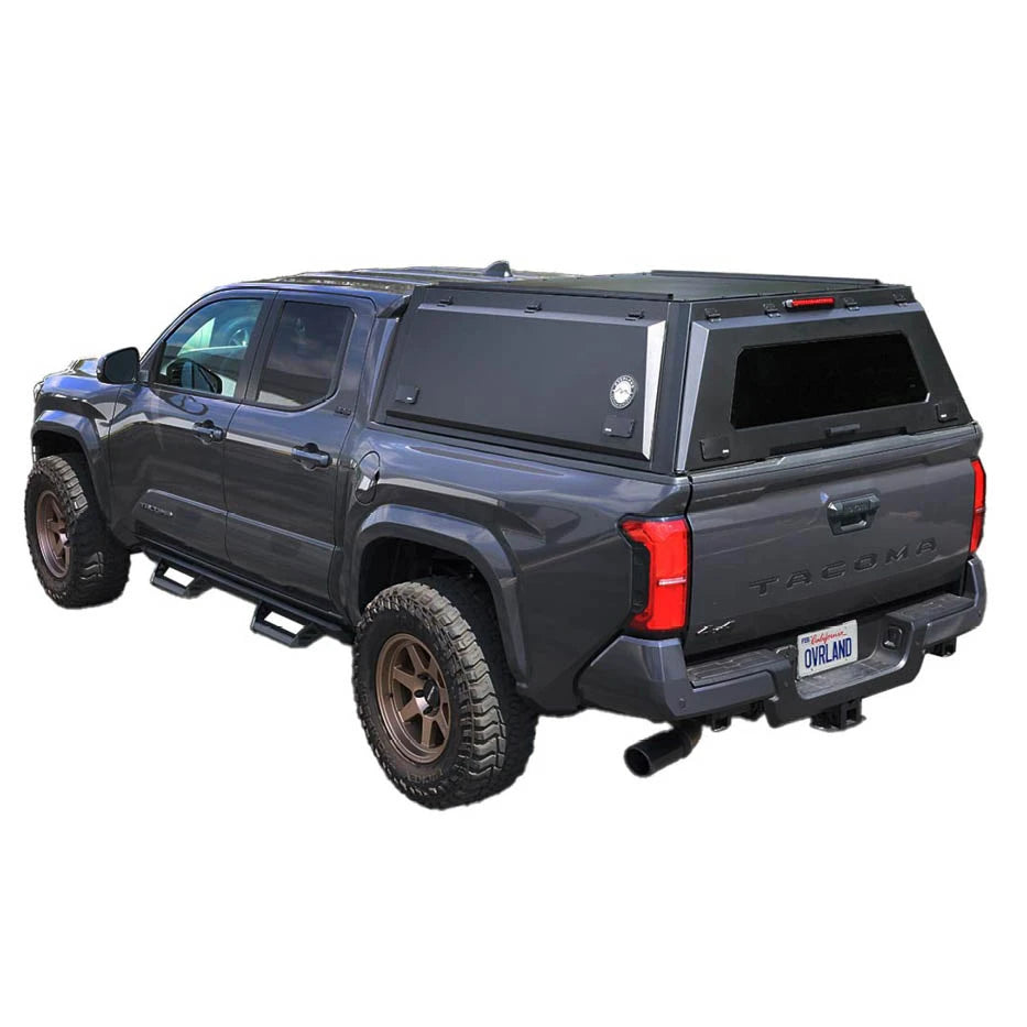 OVS Expedition PRO truck cap for 2024-2027 Toyota Tacoma truck bed - free installation Metro Atlanta