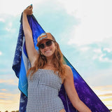 Adventure Towel Beach Size L with Pouch- Wind