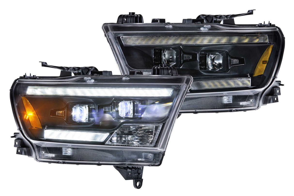 XB Hybrid LED Headlights: Ram 1500 (19+ / Set)