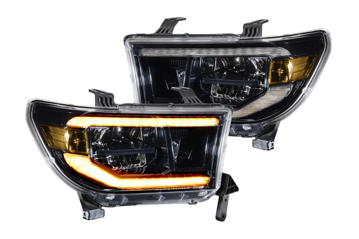 XB LED Headlights: Toyota Tundra (07-13 / Amber DRL / Set)