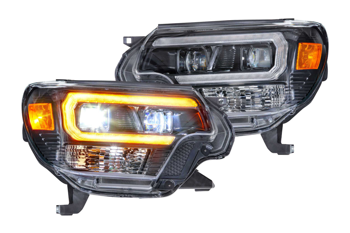 XB Hybrid LED Headlights: Toyota Tacoma (12-15 / Amber DRL / Set)