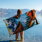 Adventure Towel Beach Size L with Pouch- Campout