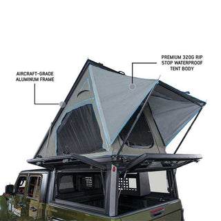 MagPak - Camper Shell/Roof Top Tent Combo W/Lights, Rear Molle Panel, Side Tie Downs, Front & Rear Windows| OVERLAND VEHICLE SYSTEMS