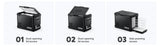 ICECO VL45Pro Plus three ways to open left right and side access