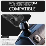 2021-2026 Ford Bronco LINK™ 20LITE Phone Mount With Top Dash Clip | 2" Arm | 6th Generation | (NOT FOR LEATHERETTE STITCHED DASH)