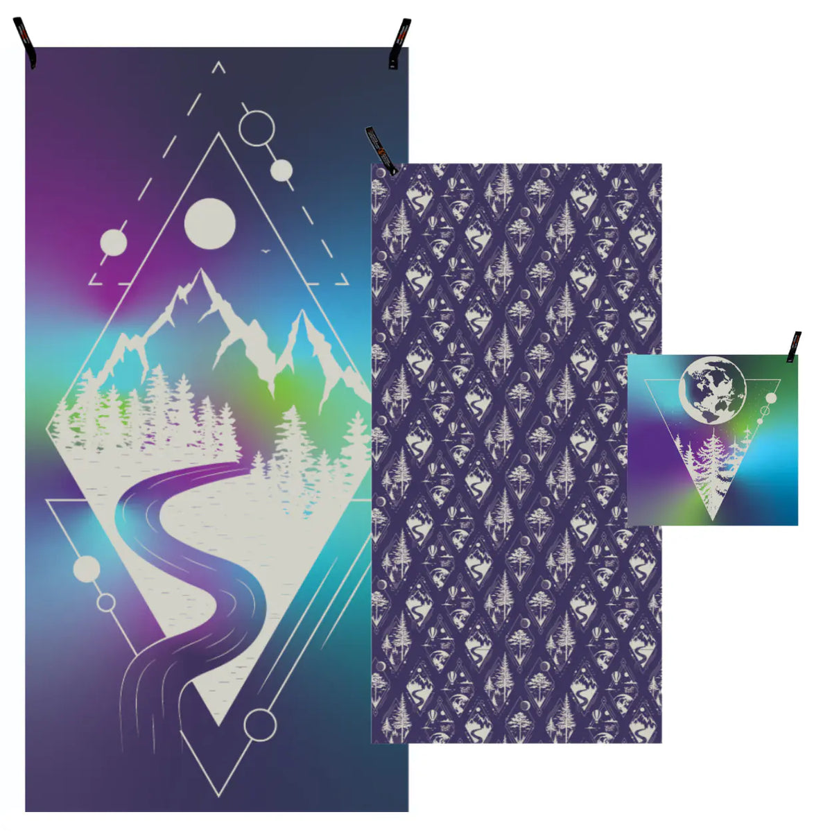 Adventure Towel Travel Set SML- Wind