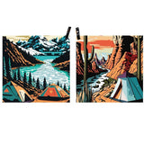 Adventure Towel Washcloth S- Campout