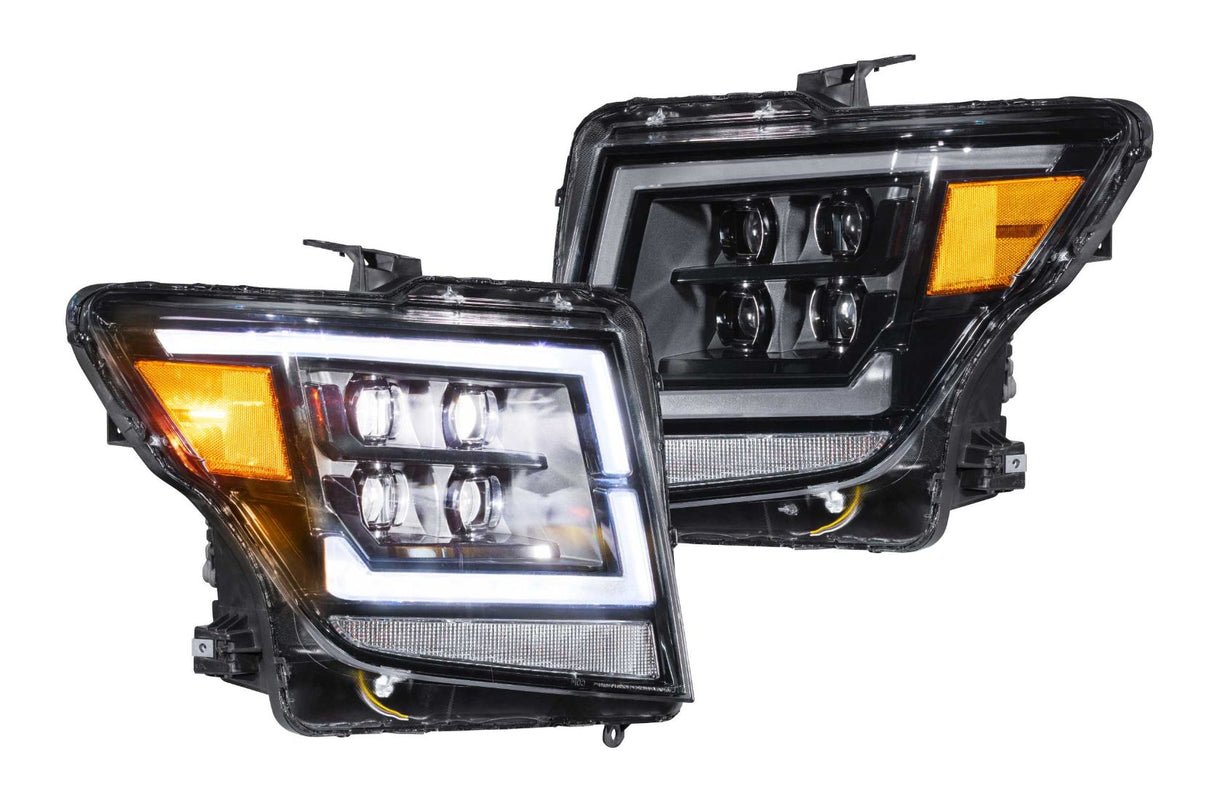 XB LED Headlights: Nissan Titan (16-22 / Set)