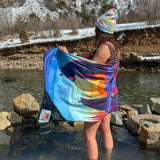 Adventure Towel Beach Size L with Pouch- Reflect