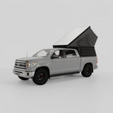 Toyota Tundra overland build with Inca4x4 aluminum pop-up camper