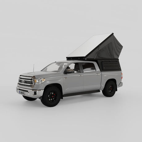 Toyota Tundra overland build with Inca4x4 aluminum pop-up camper