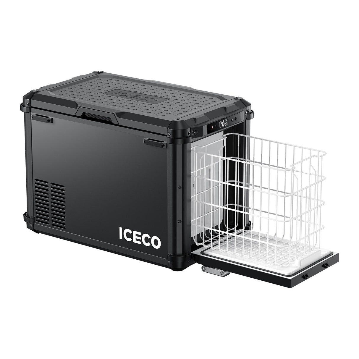 VL45Plus Single Zone 3-Way Access Portable Freezer - Black | ICECO