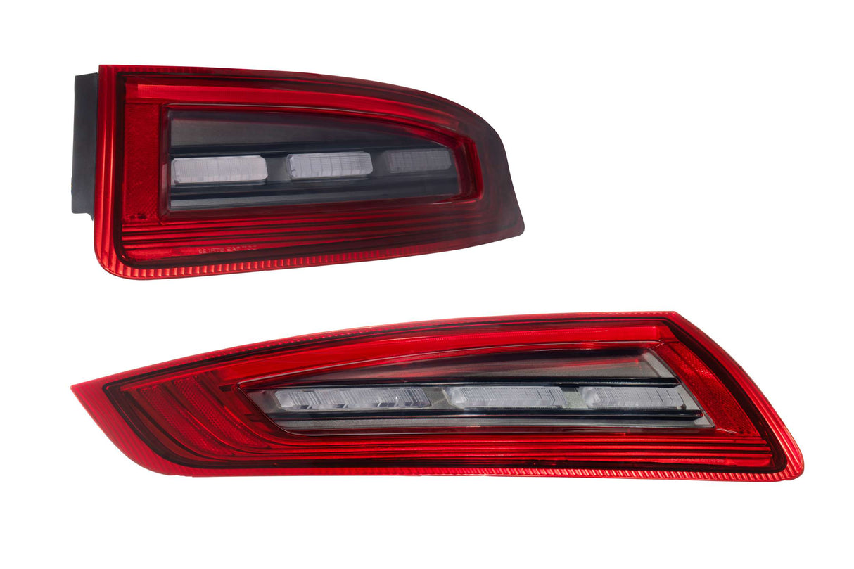 XB LED Tail Lights: Porsche 997.1 (05-08 / Red Lens / Set)